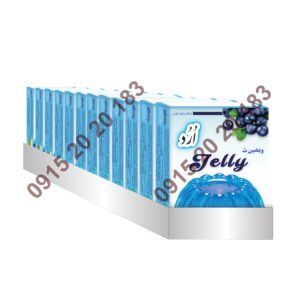 پودر ژله بلوبری 100 گرمی 12 عددی orod اُرُد مشاور و تامین کننده مواد اولیه شرکت ارمغان رضوان توس 09152020183 یک دهه مشاوره و تامین مواد اولیه