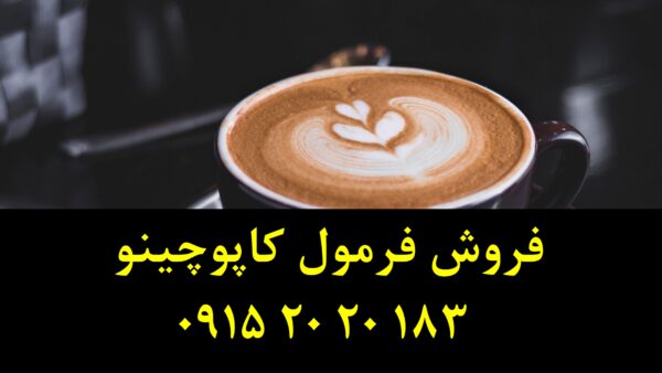 فروش فرمولاسیون کاپوچینو فوری با قابلیت شخصی‌سازی طعم و کف